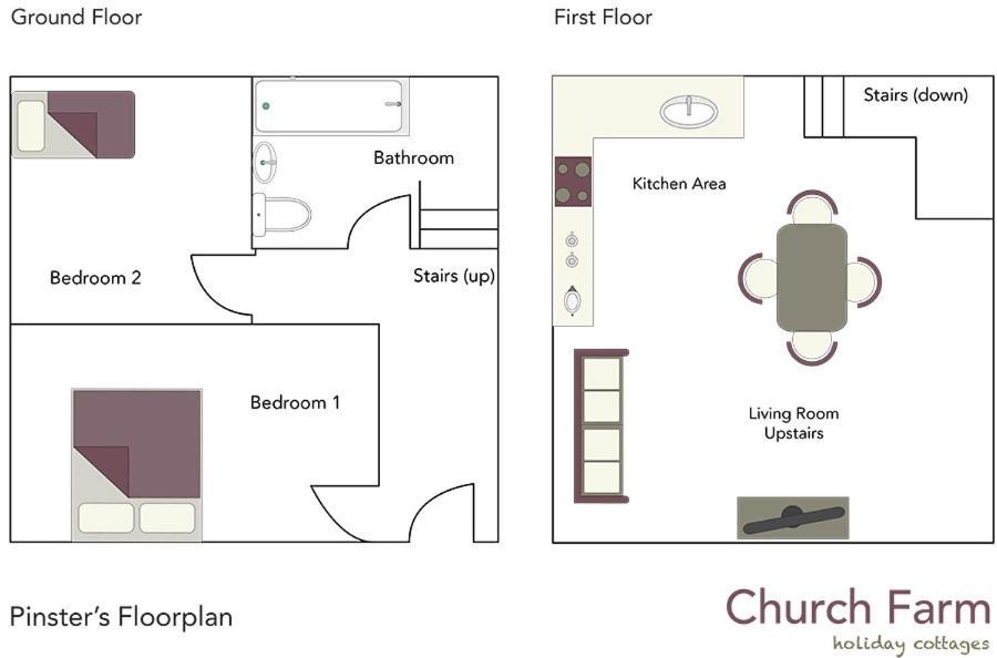 Church Farm Holiday Cottages - Pinster Cottage Ashbourne  Buitenkant foto
